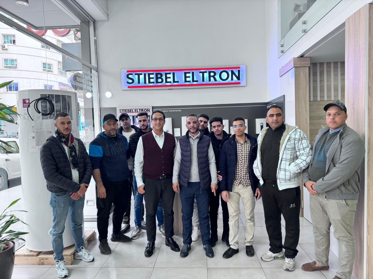 Formation installateurs au showroom Menipex, Casablanca