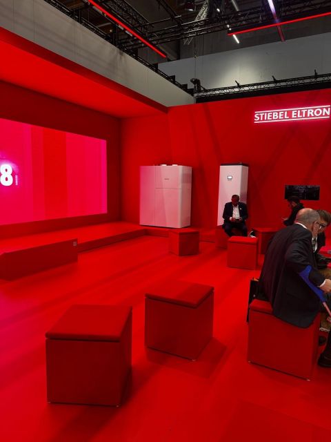 Le stand Stiebel Eltron à ISH 2025, Francfort